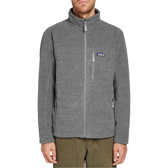 Patagonia Men's Nickel Classic Synchilla Full Zip Fleece Jacket In Gray Size: XL - Picture 2 of 15